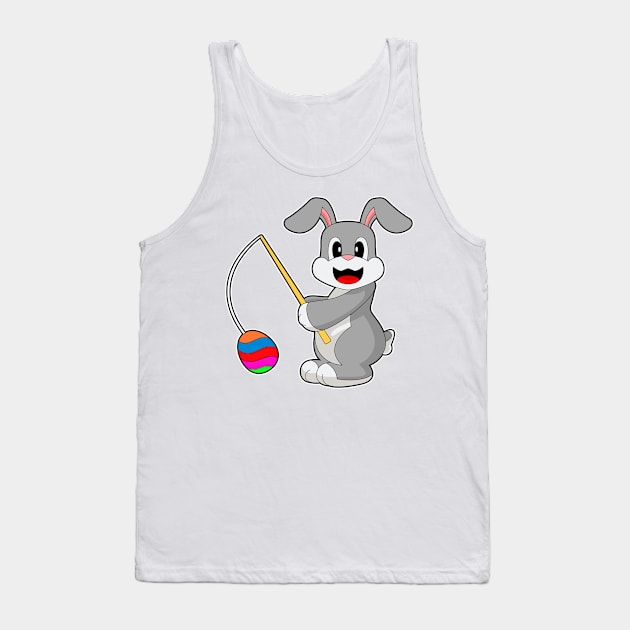 Rabbit Easter Easter egg Fishing Tank Top by Markus Schnabel